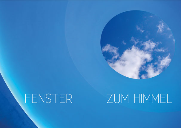 Fenster zum Himmel - Faltkarte ab 50 Ex.