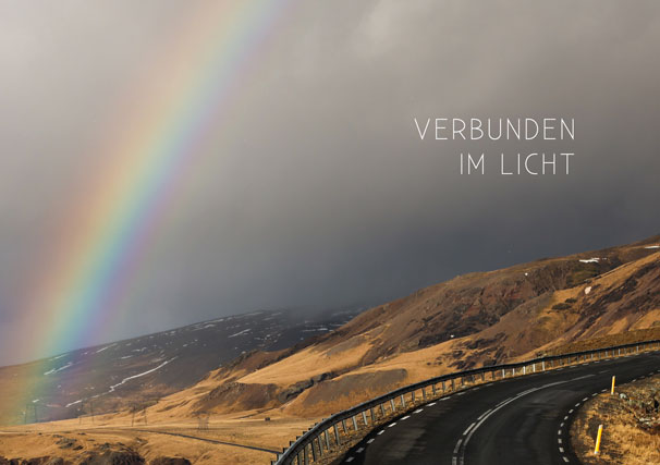 Verbunden im Licht - Faltkarte ab 50 Ex.